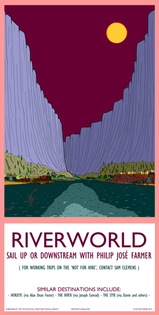 Illustration for article titled Travel posters advertise literature's most fantastical vacation spots